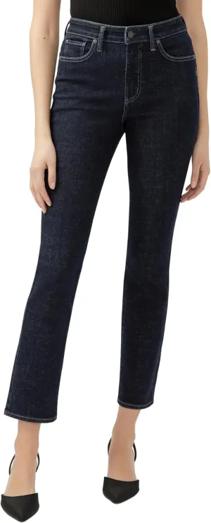 Silver Jeans Co. Women's Isbister High Rise Straight Leg Jeans
