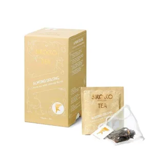 SIROCCO TEA Switzerland - ALMOND OOLONG - 20 tea bags