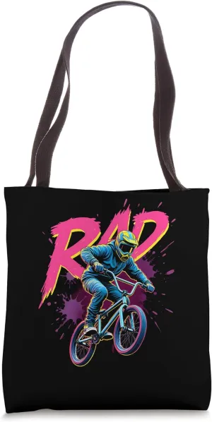 Skillful Rad BMX Stunt Tote Bag