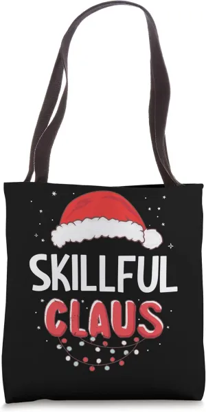 Skillful Santa Claus Christmas Matching Costume Tote Bag