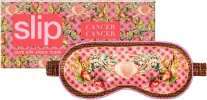 slip Pure Silk Sleep Mask - 100% Pure 22 Momme Mulberry Silk Eye Mask - Comfortable Sleeping Mask with Elastic Band   Pure Silk Filler and Internal Liner, Zodiac Collection: Cancer