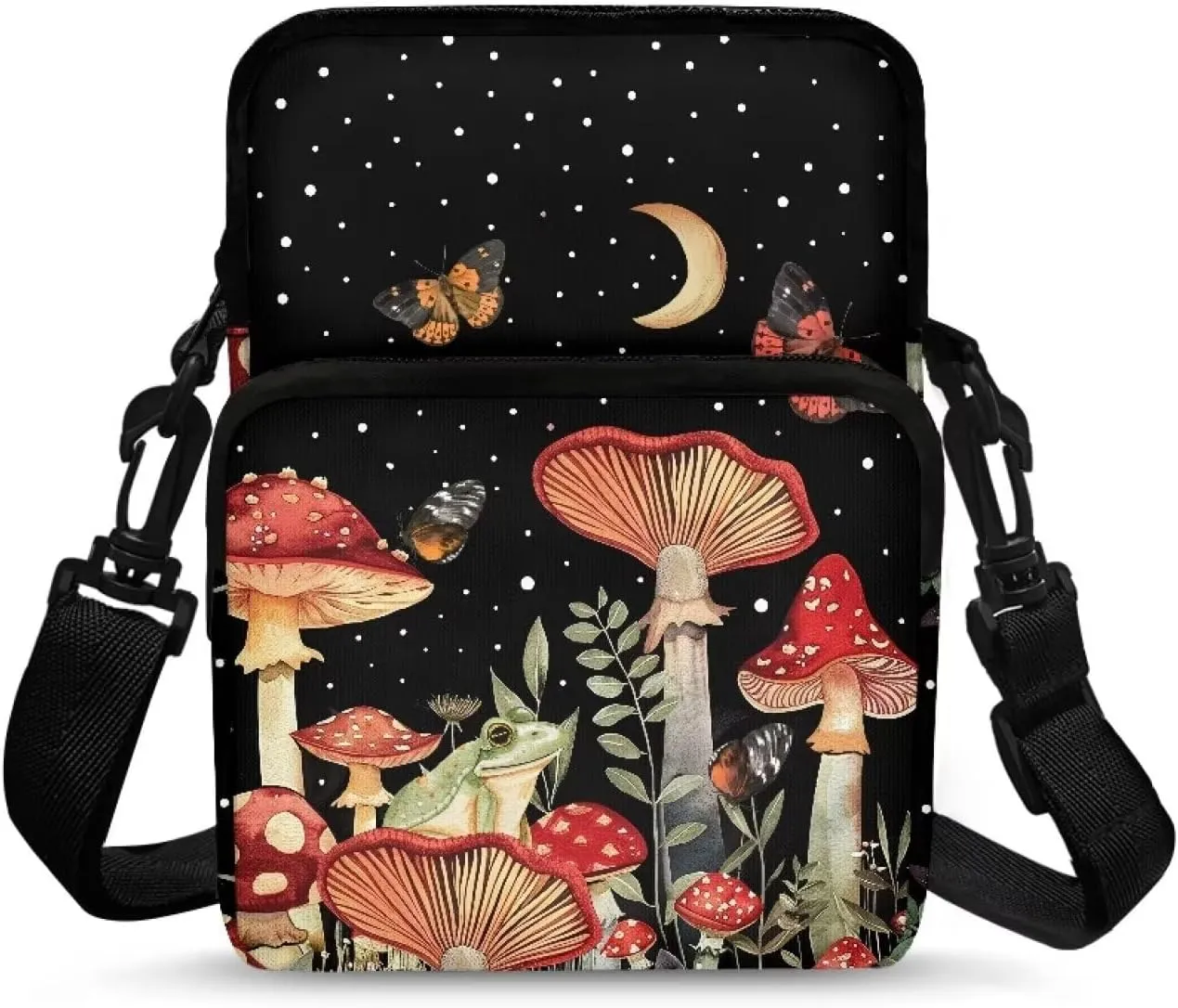 Small Crossbody Bags for Women Men Small Messenger Bag Purses Fanny Pack Wallet Bag Coin Purse Backpack Handbag