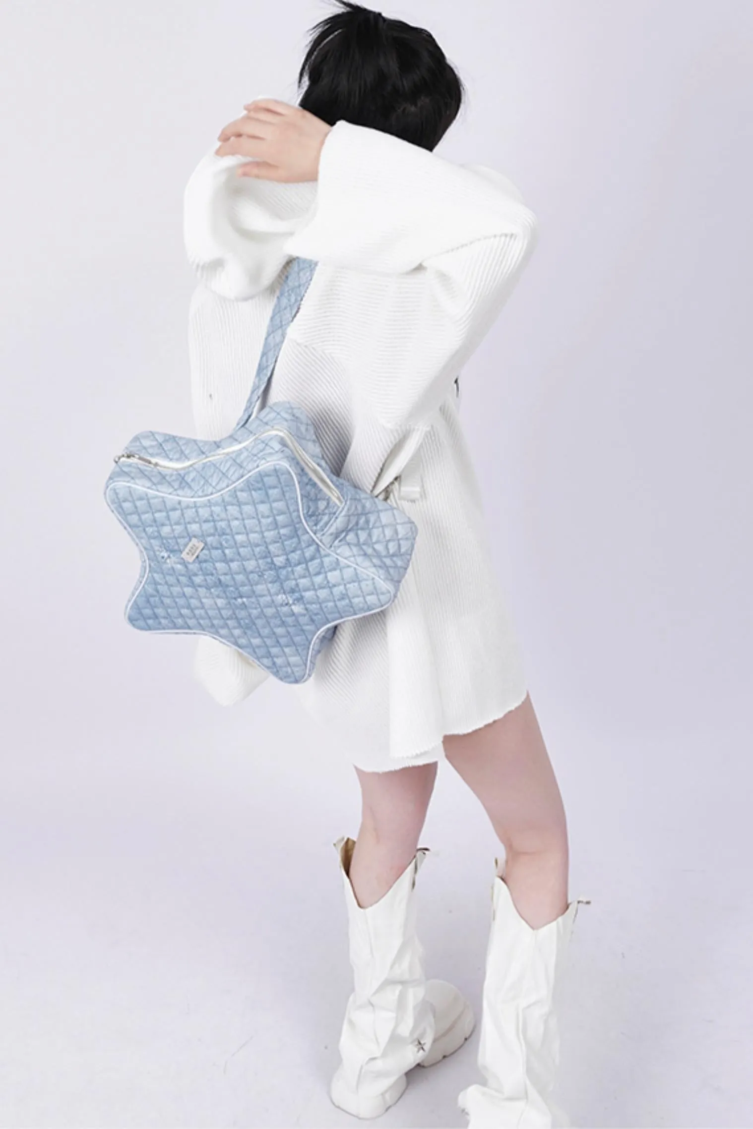 Star Denim Bag