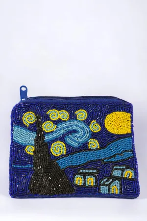 Starry Moon Might Pattern Mini Bag