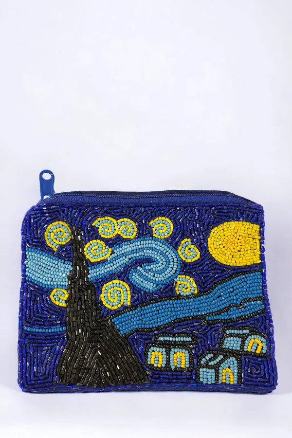 Starry Moon Might Pattern Mini Bag