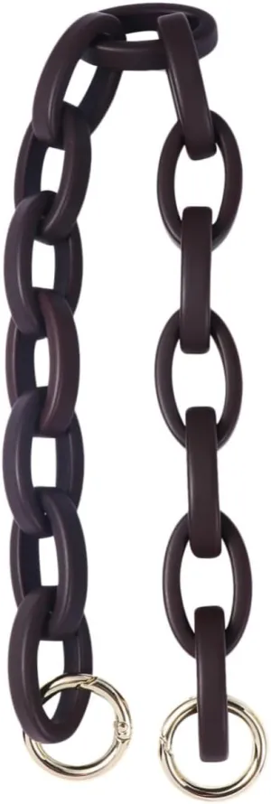 STOBOK Belt Bag Replacement Women's Frosted Matte Bag Chain Resin Strap Chain
