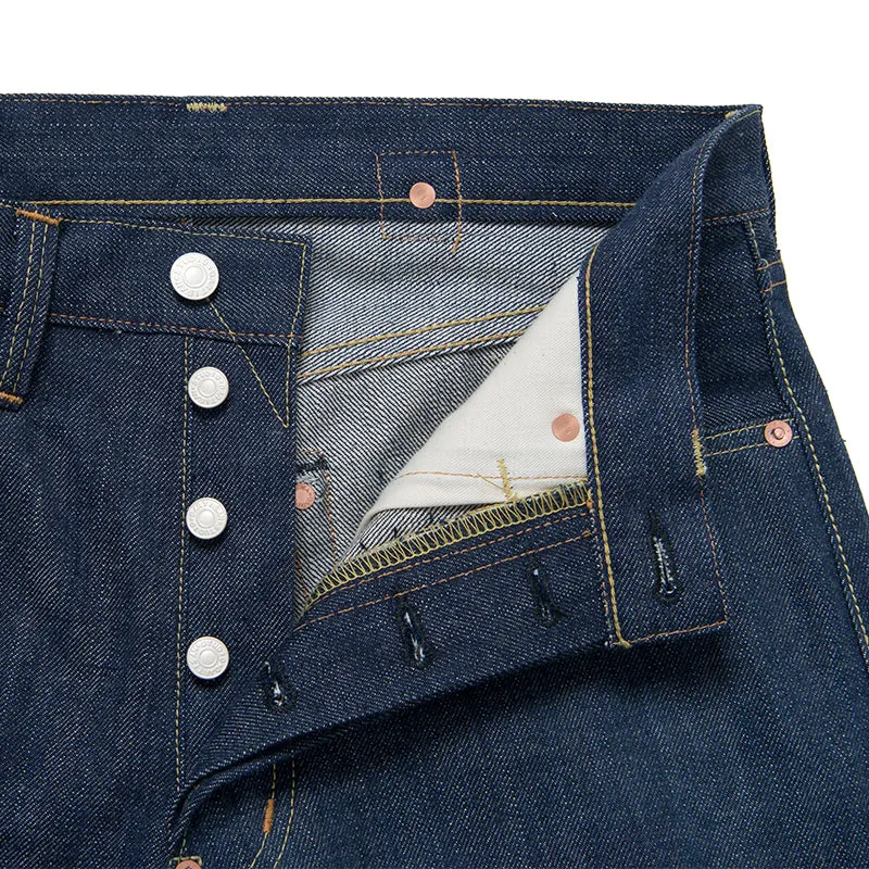 STUDIO D'ARTISAN "SD-DO1" 15OZ NATURAL INDIGO DENIM JEANS