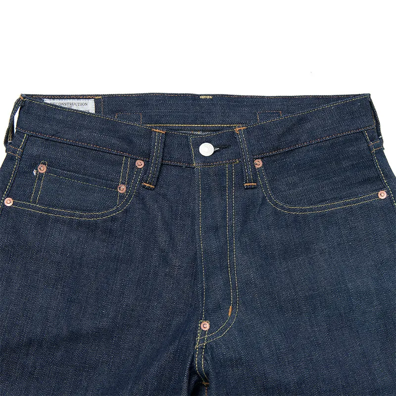 STUDIO D'ARTISAN "SD-DO1" 15OZ NATURAL INDIGO DENIM JEANS
