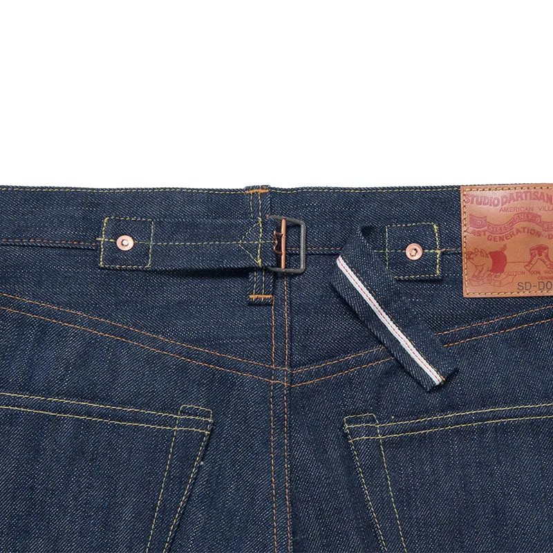 STUDIO D'ARTISAN "SD-DO1" 15OZ NATURAL INDIGO DENIM JEANS
