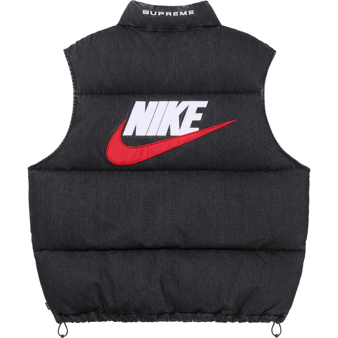 SUPREME x NIKE  Denim Puffer Vest