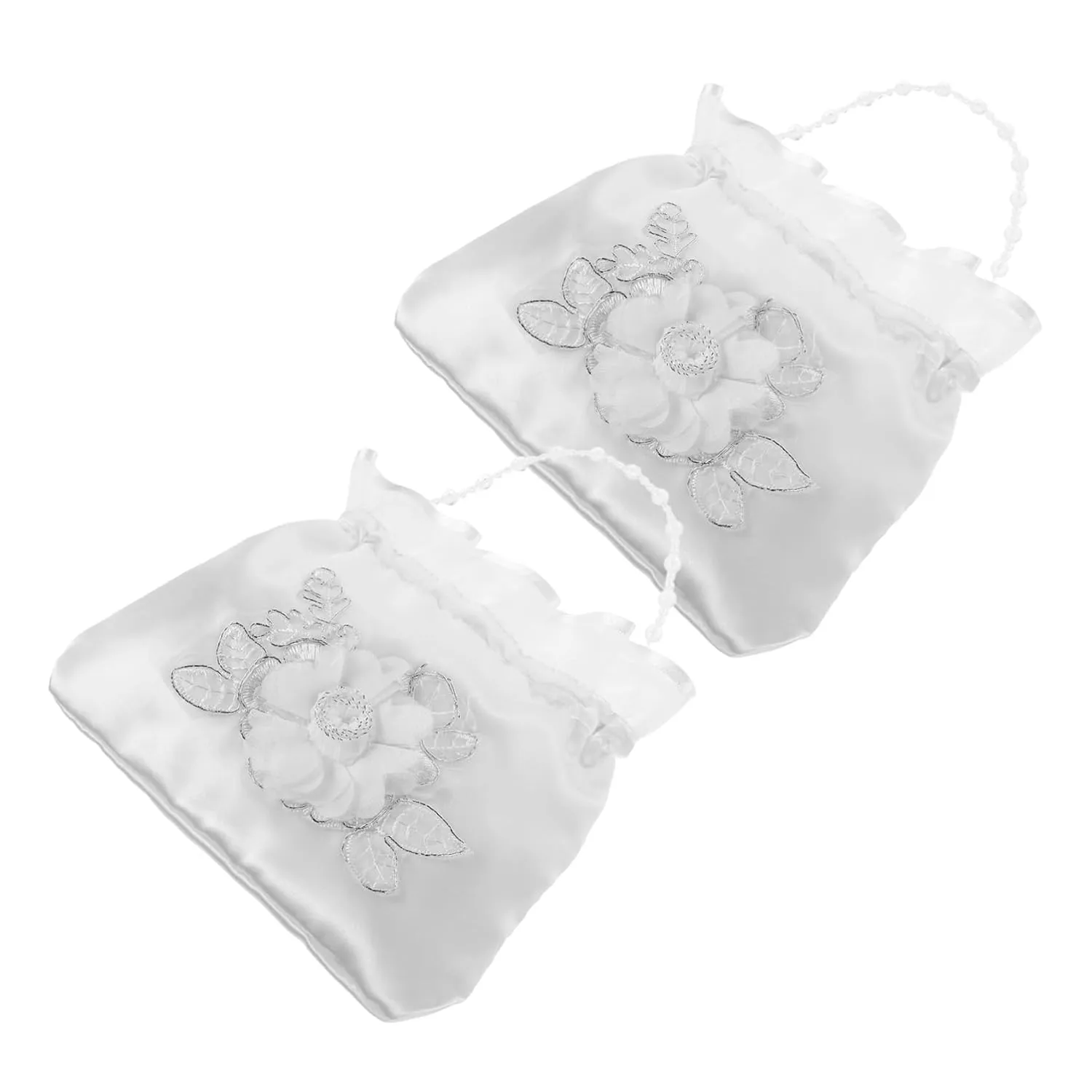SUPVOX Bride Wedding Bag Bridal Clutch Purse Money Bag Elegant Bridal for Wedding Day