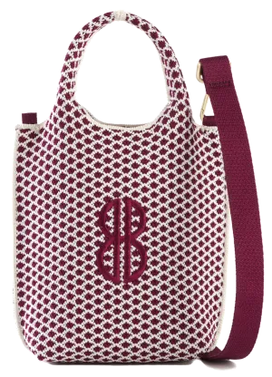 Sutton City Tote - Wine Diamond - Mini