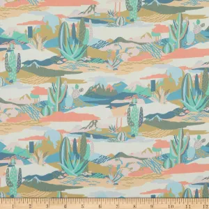 Tana Lawn Nirvana Pastel Pink Multi, Fabric by the Yard