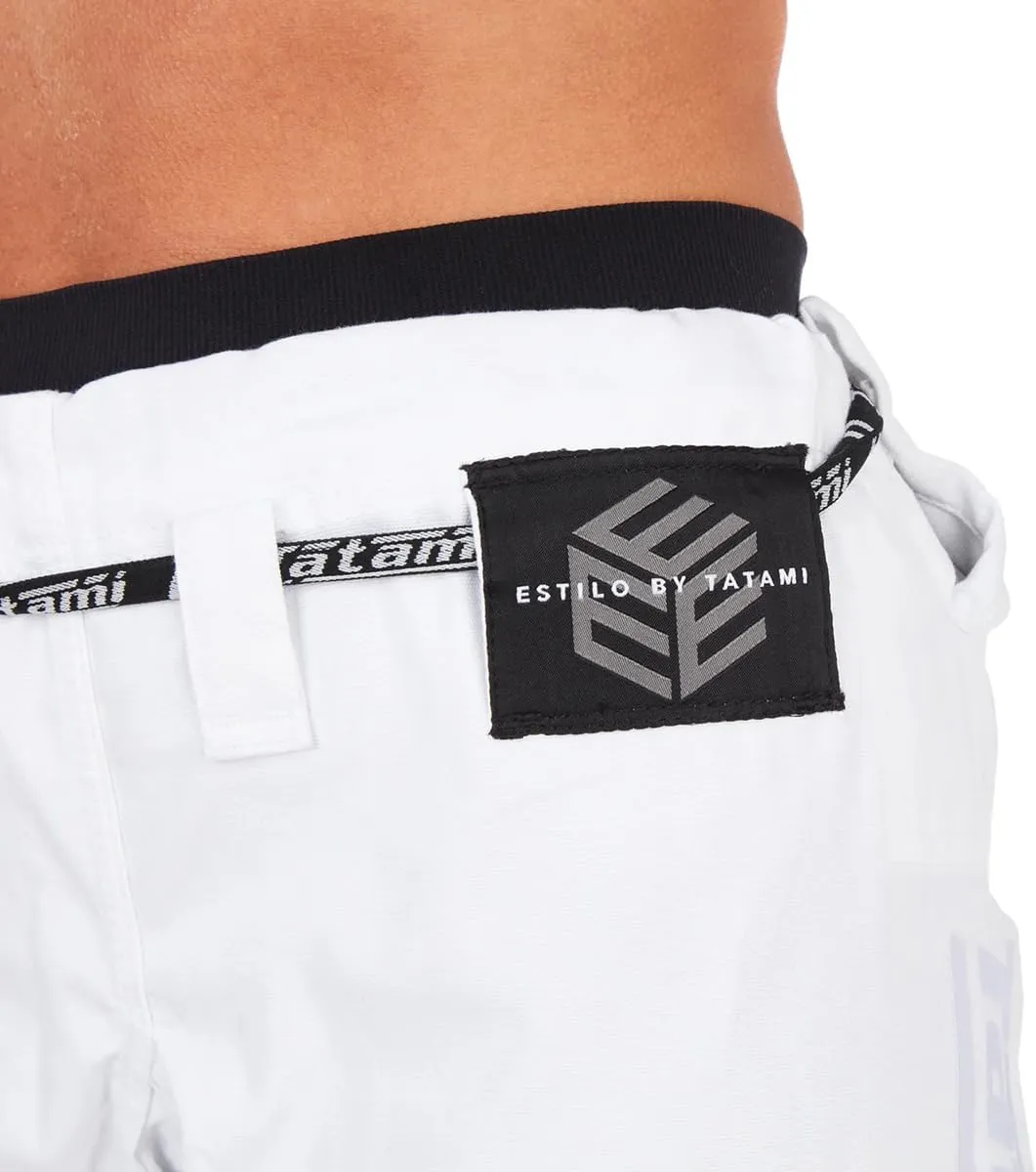Tatami Fightwear Women's Estilo Black Label BJJ Gi - Gray/Blue