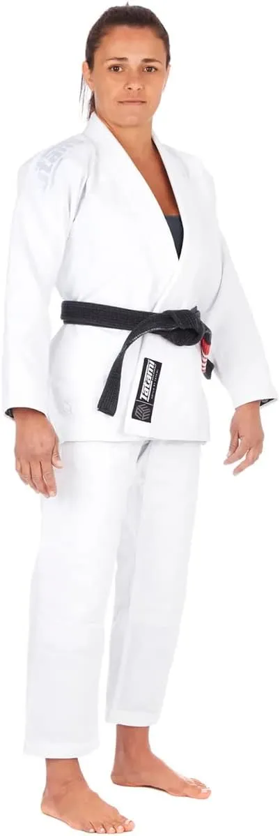 Tatami Fightwear Women's Estilo Black Label BJJ Gi - Gray/Blue
