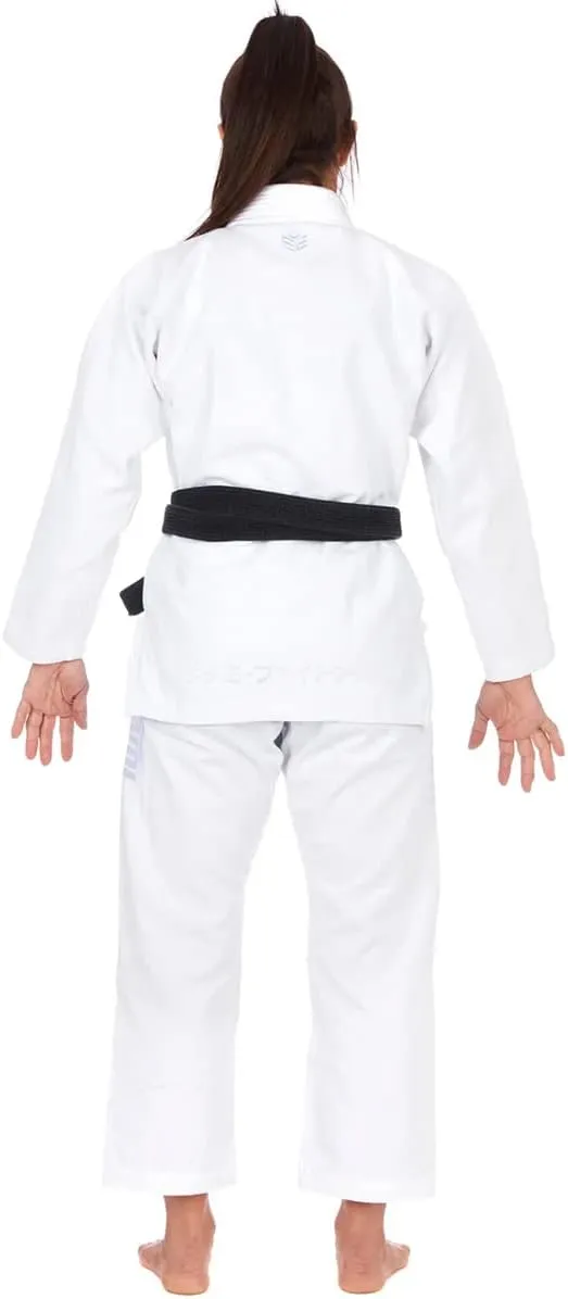 Tatami Fightwear Women's Estilo Black Label BJJ Gi - Gray/Blue