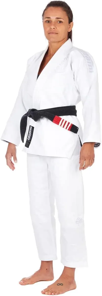 Tatami Fightwear Women's Estilo Black Label BJJ Gi - Gray/Blue
