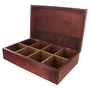 Tea Chest - Cherry Finish