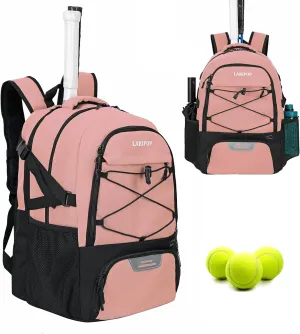 Tennis Bag Tennis Backpack for Women and Men 2 Rackets with Separate Shoe Compartment
