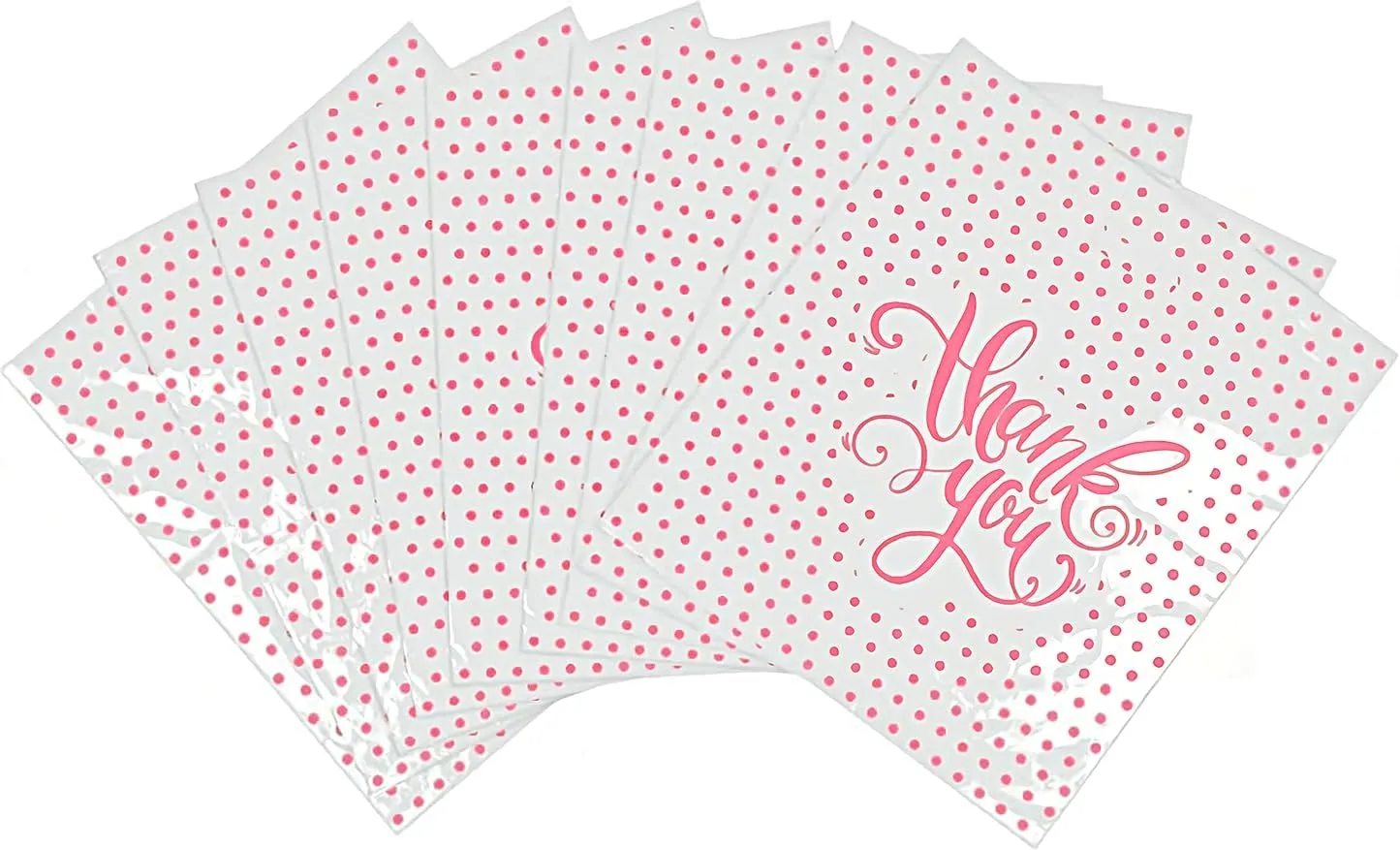 Thank You Bags For Business | Plastic Shopping Bags With Handles | 16x18 White 1.75 Mil, 100pack