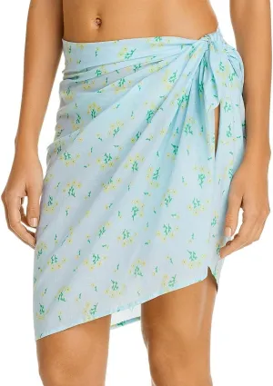 The Brand Women's Floral Mini Pareo, Daria Floral Print, M-L