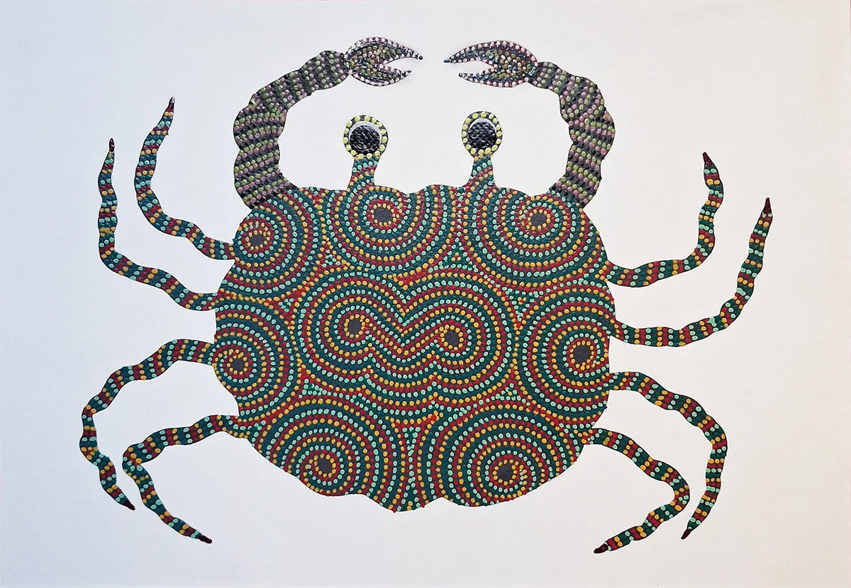 The Hypnotizing Crab In Bhil by Kamlesh Parmar