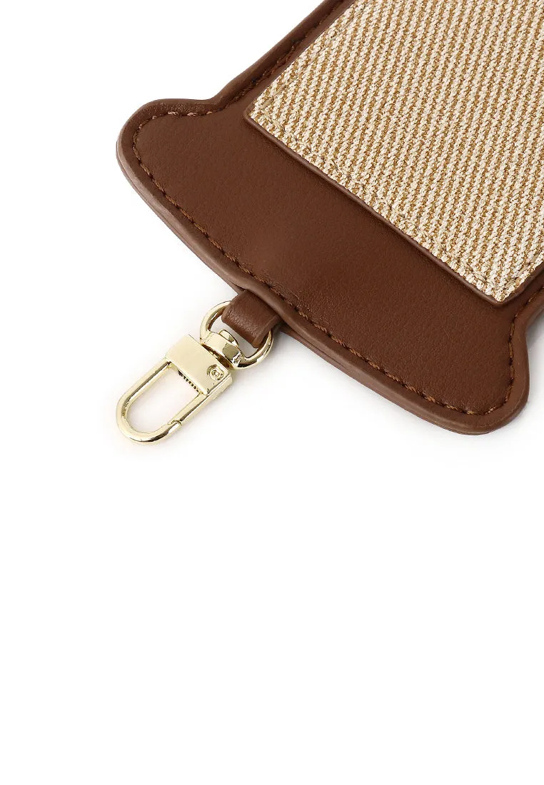 Toast On The Go Card Holder (Brown)