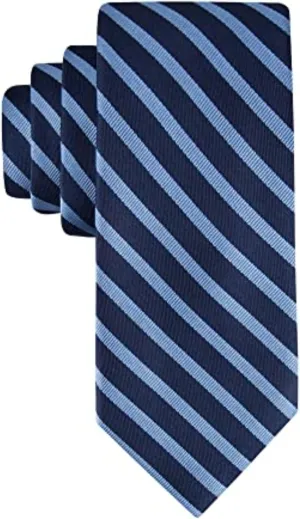 Tommy Hilfiger Men's Classic Stripe Pattern Tie