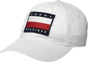 Tommy Hilfiger Men's Cotton Tony Adjustable Baseball Cap