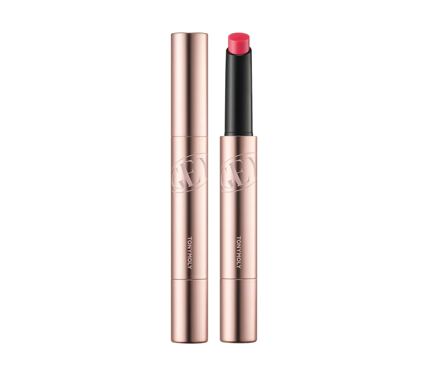 TONYMOLY Get It Tint Glaze Balm, Hydrating & Plumping Tinted Lip Balm, Glow Lip Gloss with Glossy Finish, Korean Lip Crayon, Cotton Candy