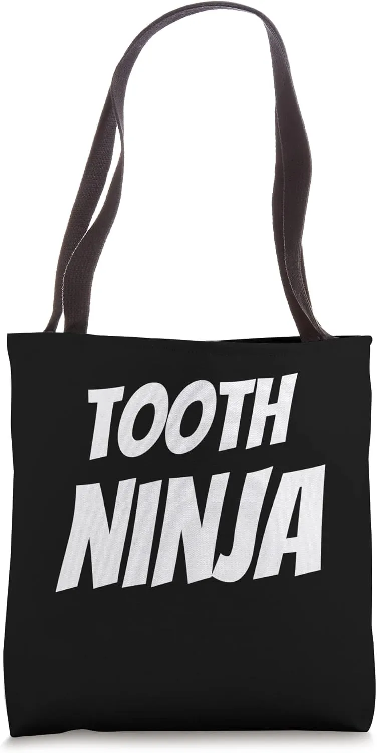 Tooth Ninja Dentist Dental Care Tote Bag