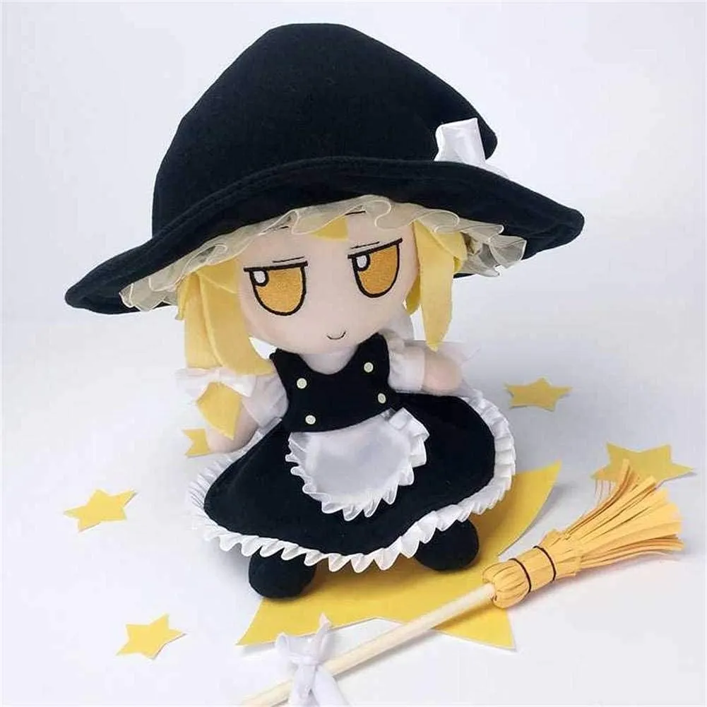 Touhou Project Plush Doll Toy Stuffed Doll Kirisame Marisa 20cm Fumo Plushie Xmas Gift