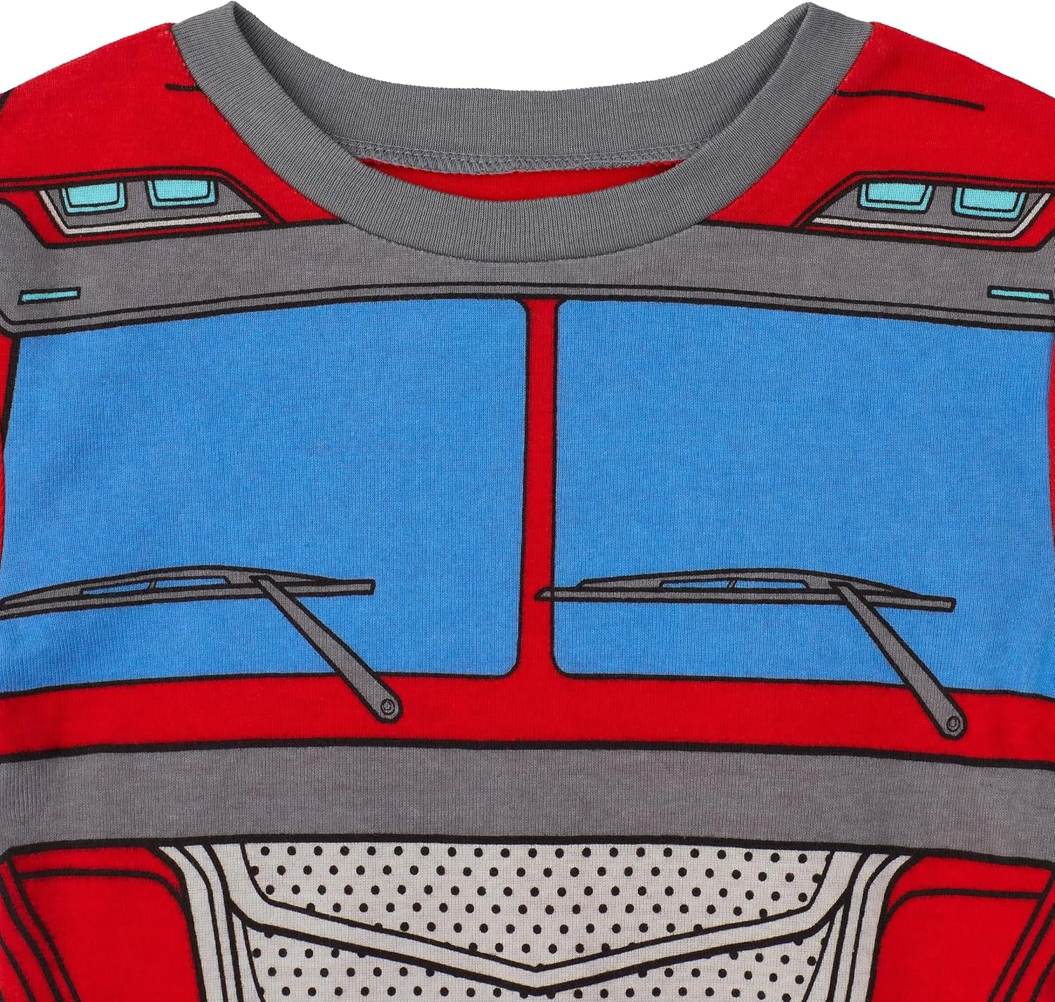 Transformers Little/Big Boy's 4 Piece Cotton Pajama Set