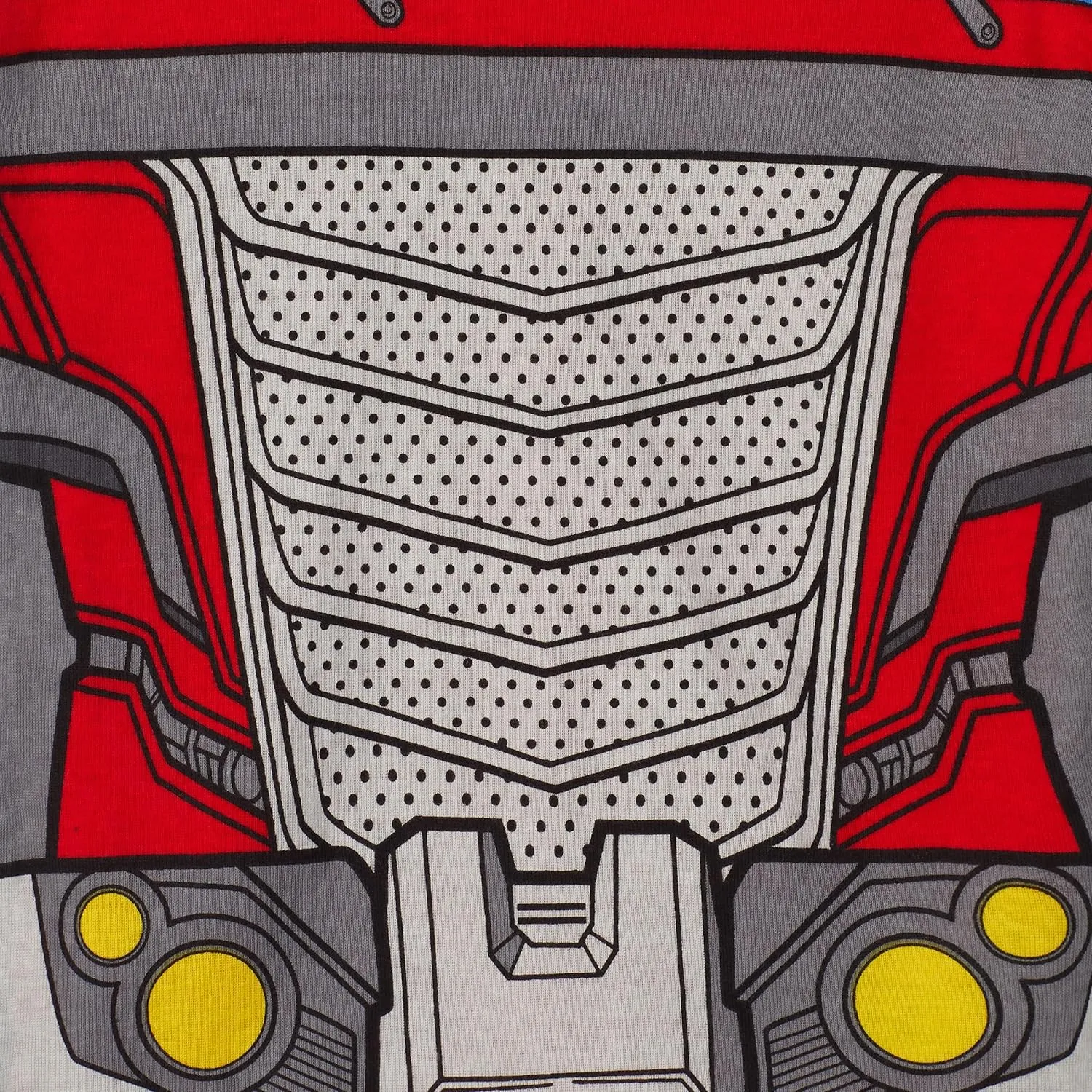 Transformers Little/Big Boy's 4 Piece Cotton Pajama Set