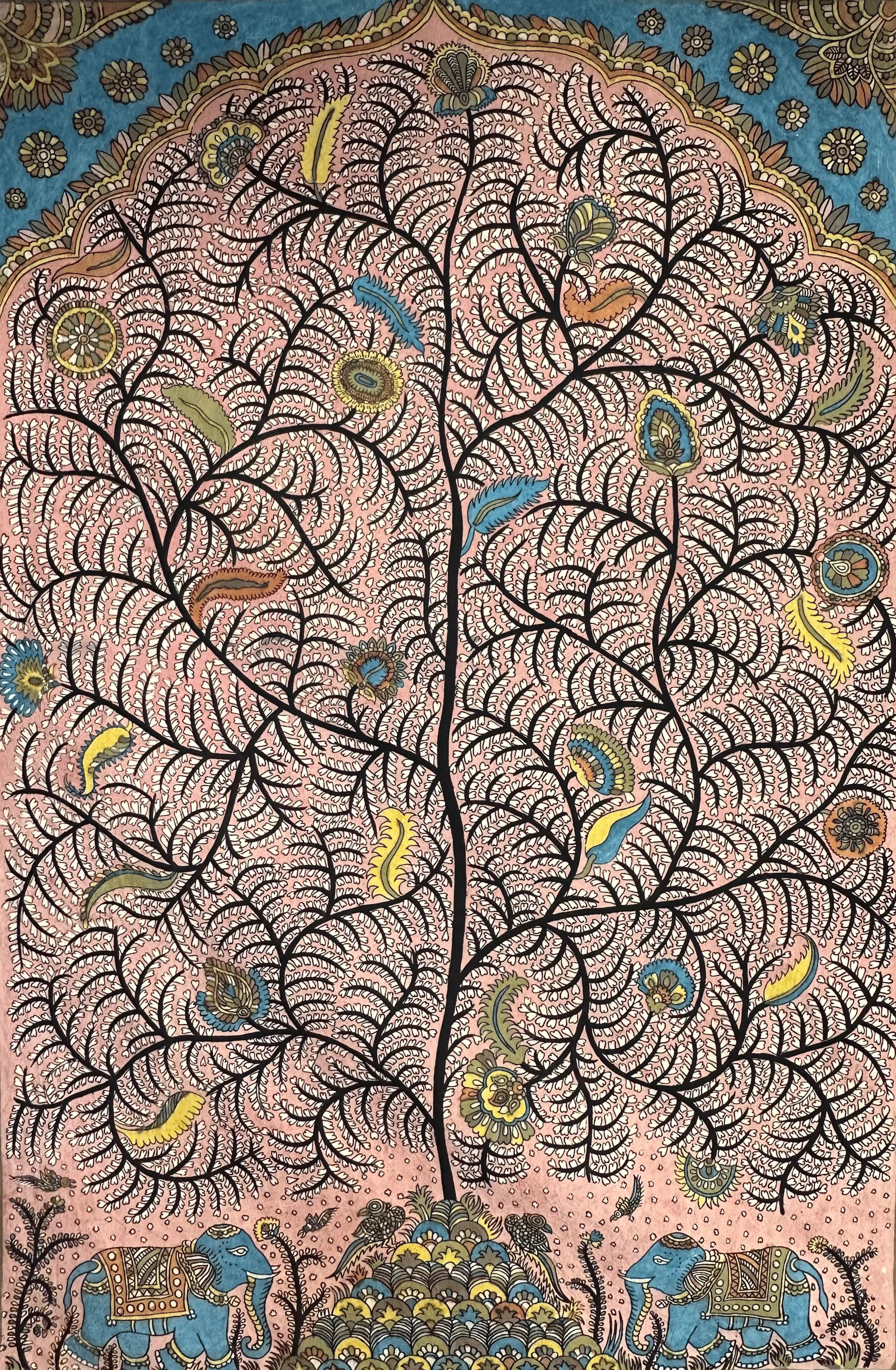 Tree of Life in Mata ni Pachedi by Sanjay Chittara