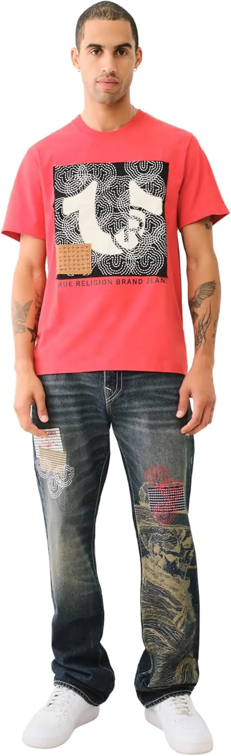 True Religion Men's Ricky SN Flap Yellowstone 1/2"