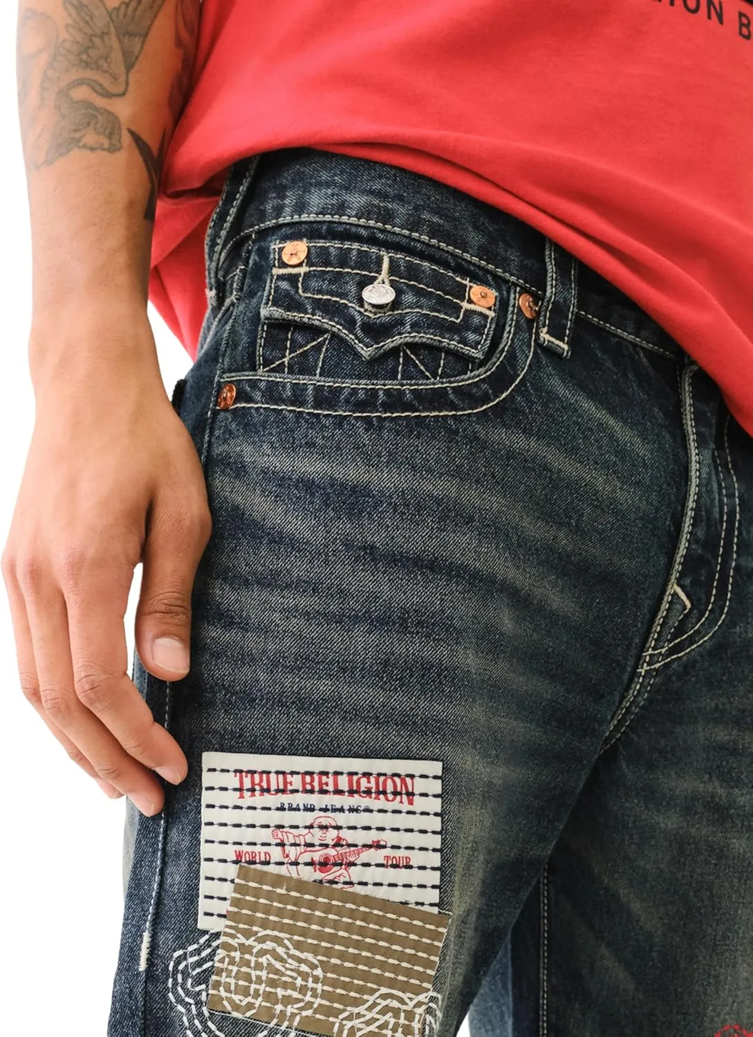 True Religion Men's Ricky SN Flap Yellowstone 1/2"