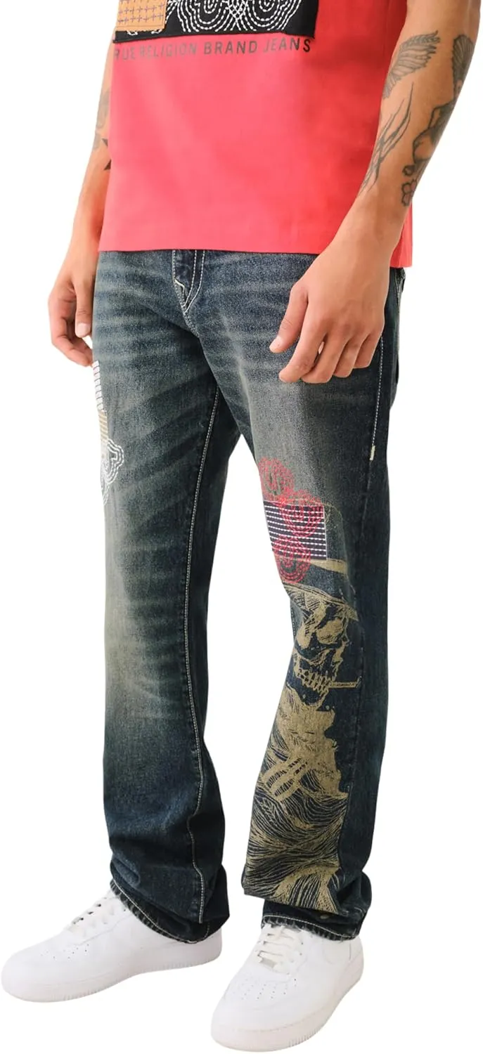 True Religion Men's Ricky SN Flap Yellowstone 1/2"