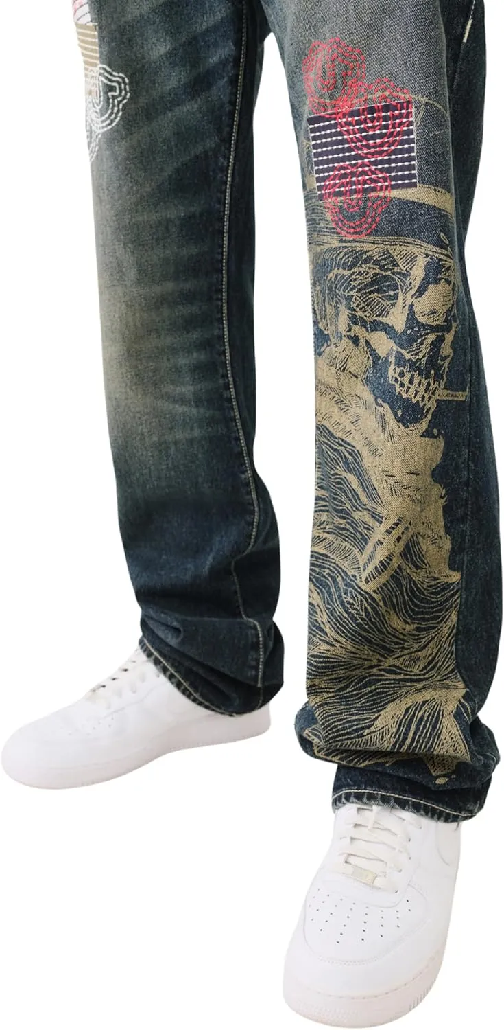 True Religion Men's Ricky SN Flap Yellowstone 1/2"