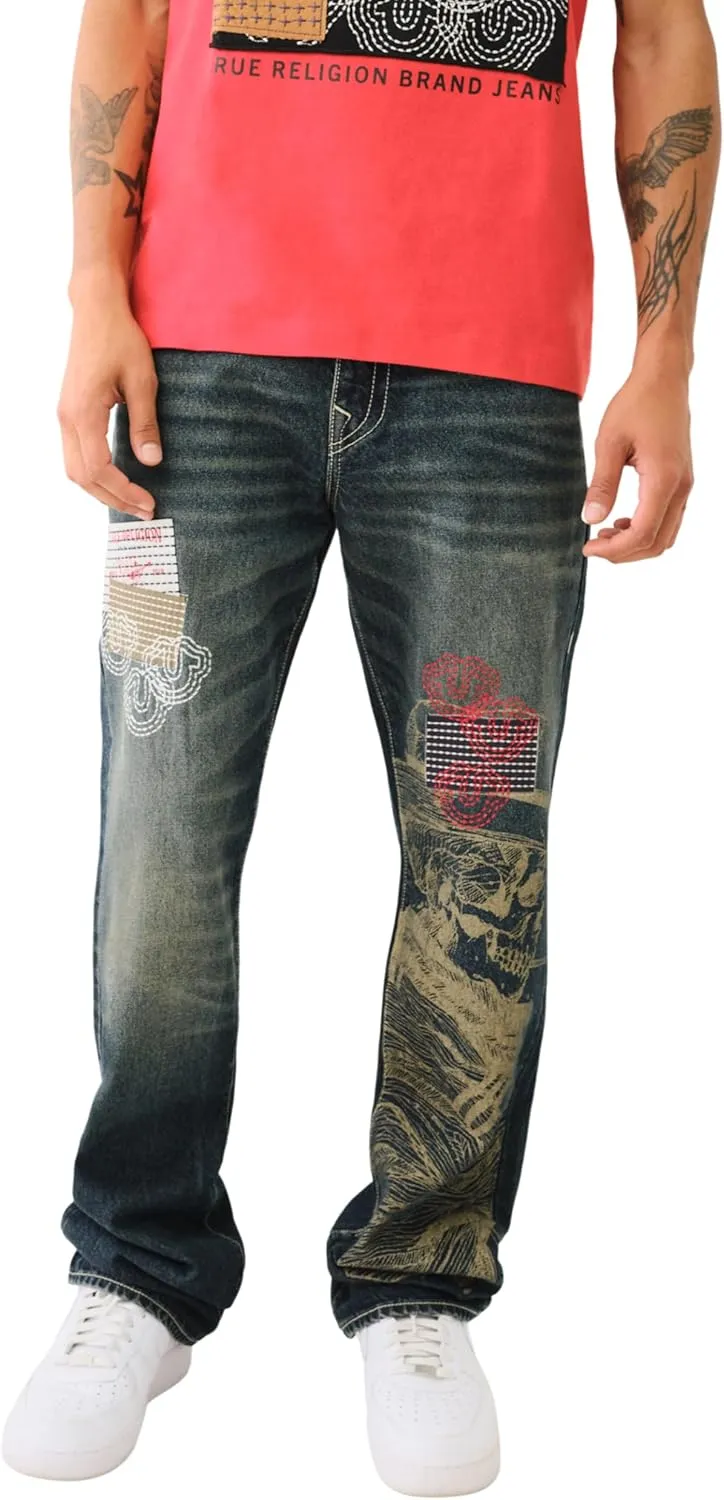 True Religion Men's Ricky SN Flap Yellowstone 1/2"