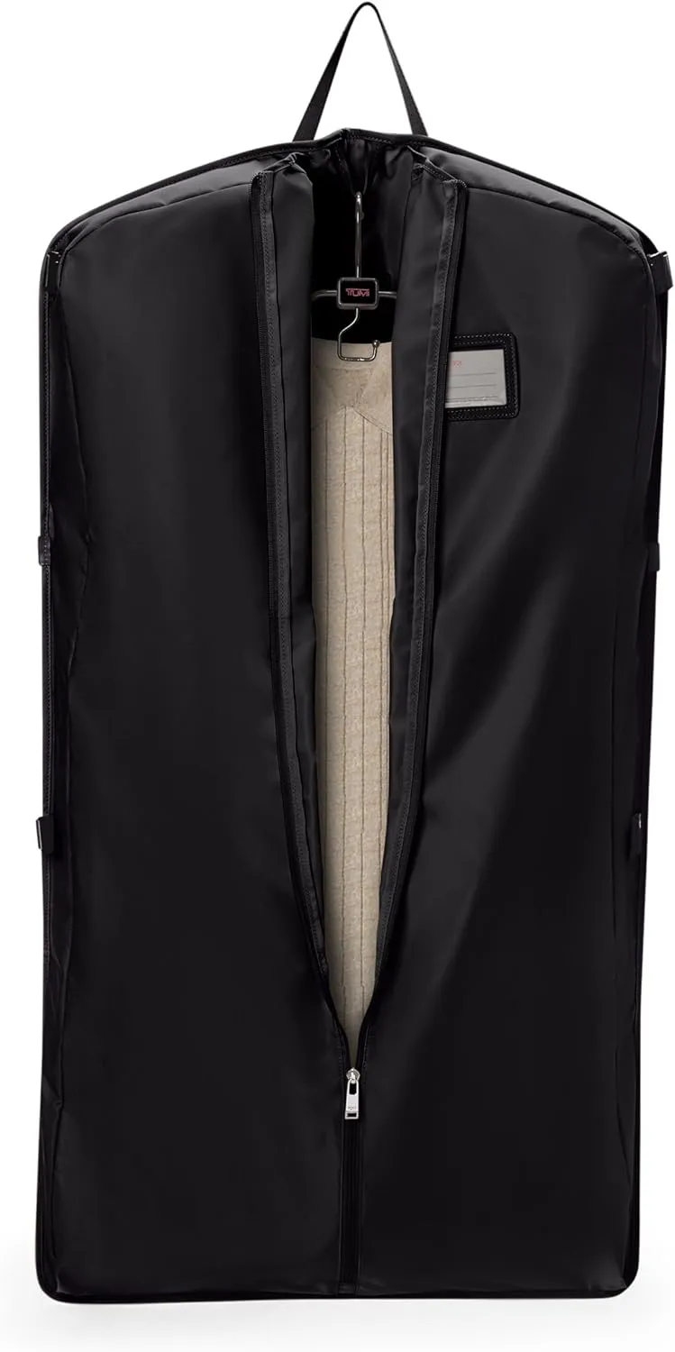 TUMI - Travel Accessory Garment Bag - Foldable Garment & Suit Carrier with Add-A-Bag Sleeve - For 2 Garmets - Black