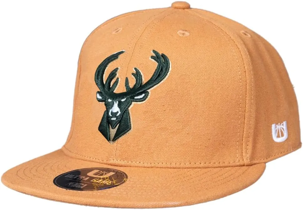 Ultra Game Adults Unisex's NBA Official Snap Back Canvas Baseball Cap Hat