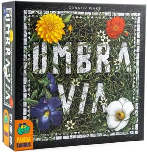 Umbra Via Board Game - Uncover Secrets in a Lush Garden of Strategy and Intrigue! Fun Family Game for Kids and Adults, Ages 8 , 2-4 Players, 30-45 Minute Playtime, Made by Pandasaurus Games