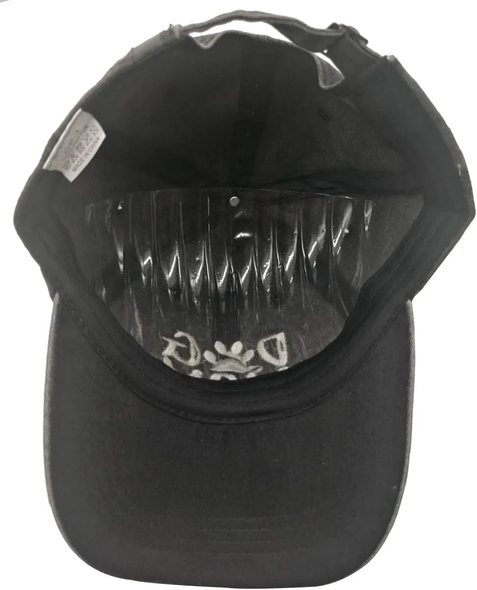 Unisex Dog Mom Vintage Jeans Adjustable Baseball Cap Cotton Denim Dad Hat