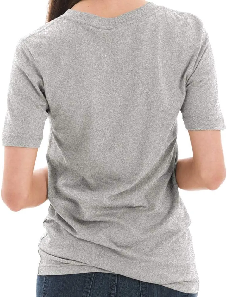 Unisex Ring Spun Combed Cotton Short Sleeve Deluxe Jersey T-Shirt