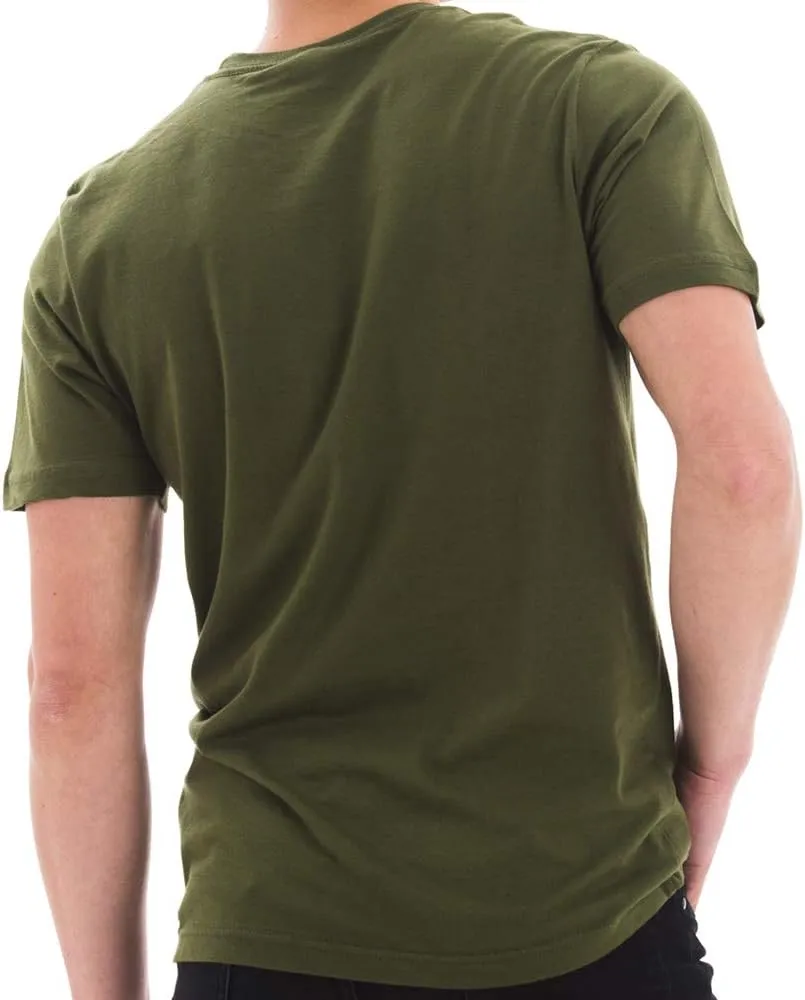 Unisex Ring Spun Combed Cotton Short Sleeve Deluxe Jersey T-Shirt