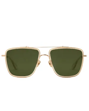 Vail Polarzied Sunglasses in 18K Haze