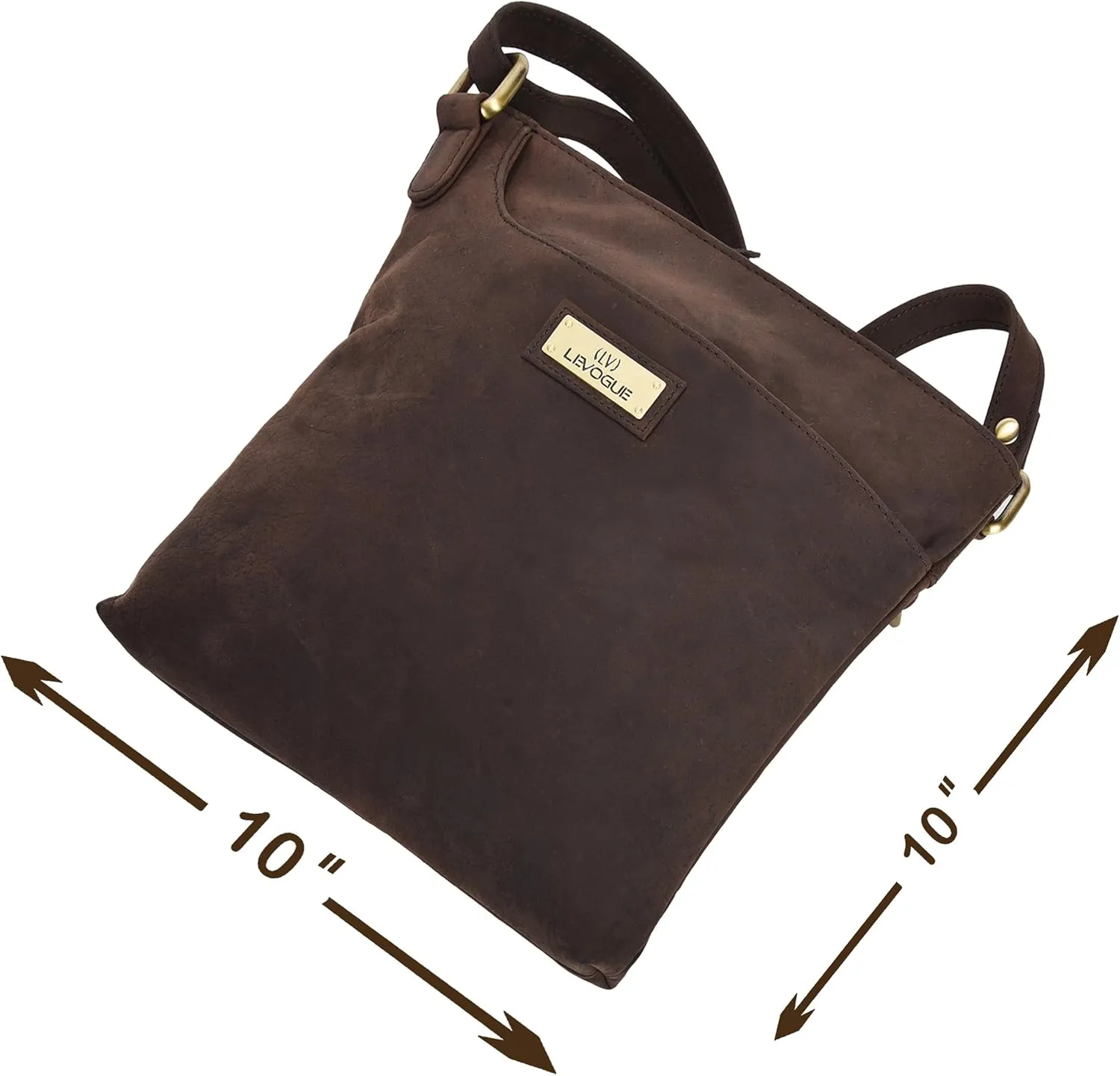 VALENCHI Leather Crossbody Bags for Women - Women's Crossbody Handbags - Trendy Leather Purse for Women - Ladies Sling Bag