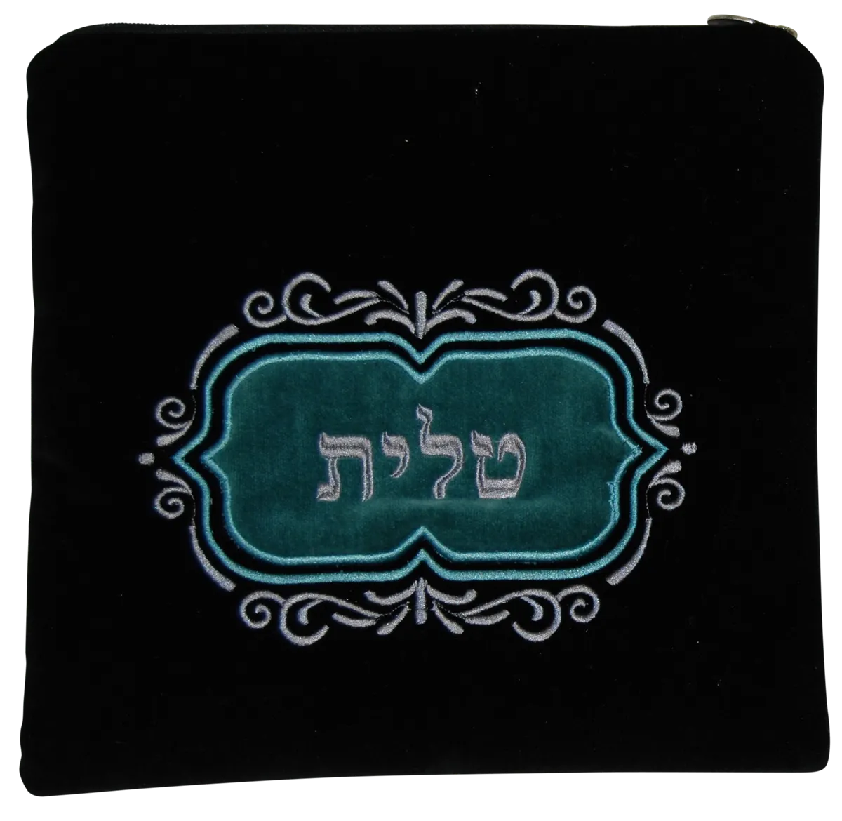Velvet Tallis Bag Design with Velvet applique
