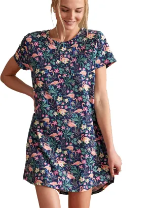 Vera Bradley Women's Cotton Nightgown Pajama Sleep Shirt (Extended Size Range)